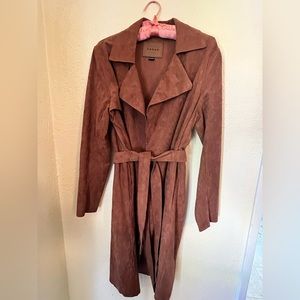 Blank NYC faux suede jacket sizes S & M.